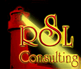 RSL-animated lighthouse logo