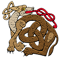 Eria Designs adaptation of Book of Kells detail